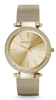  Shop Authentic Michael Kors Darci Gold Dial Gold Mesh Bracelet Watch for Women - MK3368 - Luxxuri