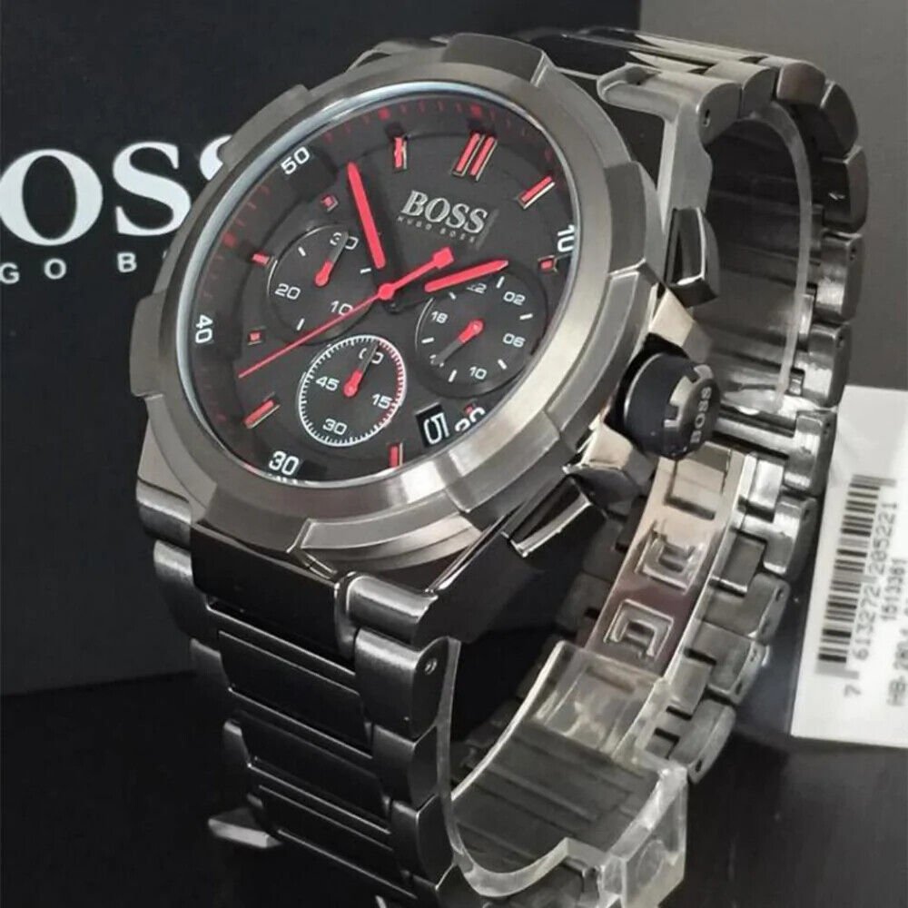  Shop Authentic Hugo Boss Supernova Grey Dial Grey Steel Strap Watch for Men - 1513361 - Luxxuri