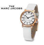  Shop Authentic Marc Jacobs Roxy White Dial White Leather Strap Watch for Women - MJ1562 - Luxxuri
