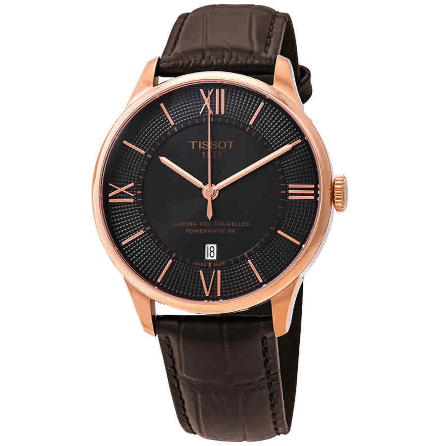  Shop Authentic Tissot Chemin des Tourelles Powermatic 80 Brown Dial Brown Leather Strap Watch for Men - T099.407.36.448.00 - Luxxuri