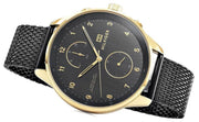  Shop Authentic Tommy Hilfiger Chase Quartz Black Dial Black Mesh Bracelet Watch for Men - 1791580 - Luxxuri