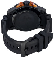 Shop Authentic Emporio Armani Sportivo Quartz Black Dial Black Silicone Strap Watch For Men - AR5969 - Luxxuri