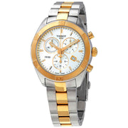  Shop Authentic Tissot PR 100 Sport Chic Chronograph Silver Dial Two Tone Steel Strap Watch For Women - T101.917.22.031.00 - Luxxuri