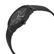  Shop Authentic Calvin Klein Minimal Black Dial Black Mesh Bracelet Watch for Women - K3M224X1 - Luxxuri