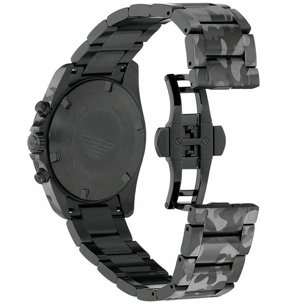  Shop Authentic Emporio Armani Sportivo Quartz Black Dial Black Steel Strap Watch For Men - AR11027 - Luxxuri