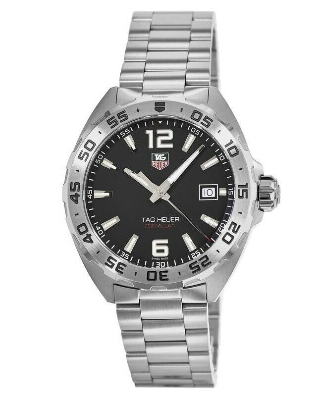  Shop Authentic Tag Heuer Formula 1 Quartz Black Dial Watch For Men - WAZ1112.BA0875 - Luxxuri