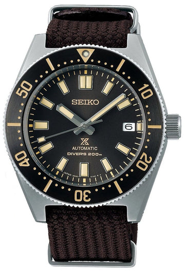  Shop Authentic Seiko Prospex 1965 Diver’s Re-Interpretation Automatic Black Dial Brown NATO Strap Watch For Men - SPB239J1 - Luxxuri