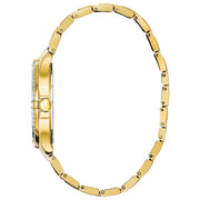  Shop Authentic Bulova Crystal Collection Silver Crystal Dial Gold Steel Strap Watch for Women - 98L228 - Luxxuri