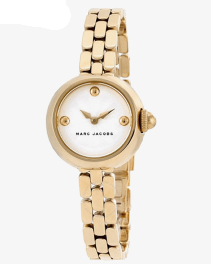  Shop Authentic Marc Jacobs Courtney White Dial Gold Steel Strap Watch for Women - MJ3457 - Luxxuri