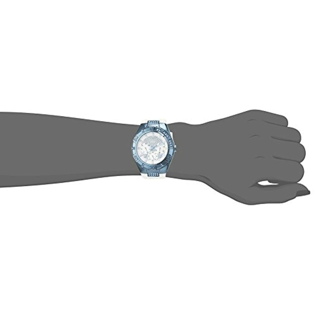  Shop Authentic Guess Luna Diamonds White Dial White Rubber Strap Watch for Women - W0653L2 - Luxxuri