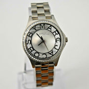  Shop Authentic Marc Jacobs Henry Transparent Silver Dial Silver Steel Strap Watch for Women - MBM3337 - Luxxuri