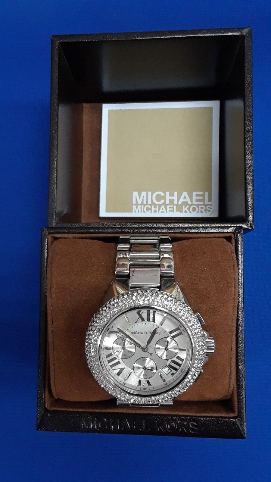  Shop Authentic Michael Kors Camille Silver Dial Silver Steel Strap Watch for Women - MK5634 - Luxxuri