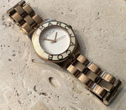  Shop Authentic Marc Jacobs Blade White Dial Rose Gold Steel Strap Watch for Women - MBM3076 - Luxxuri