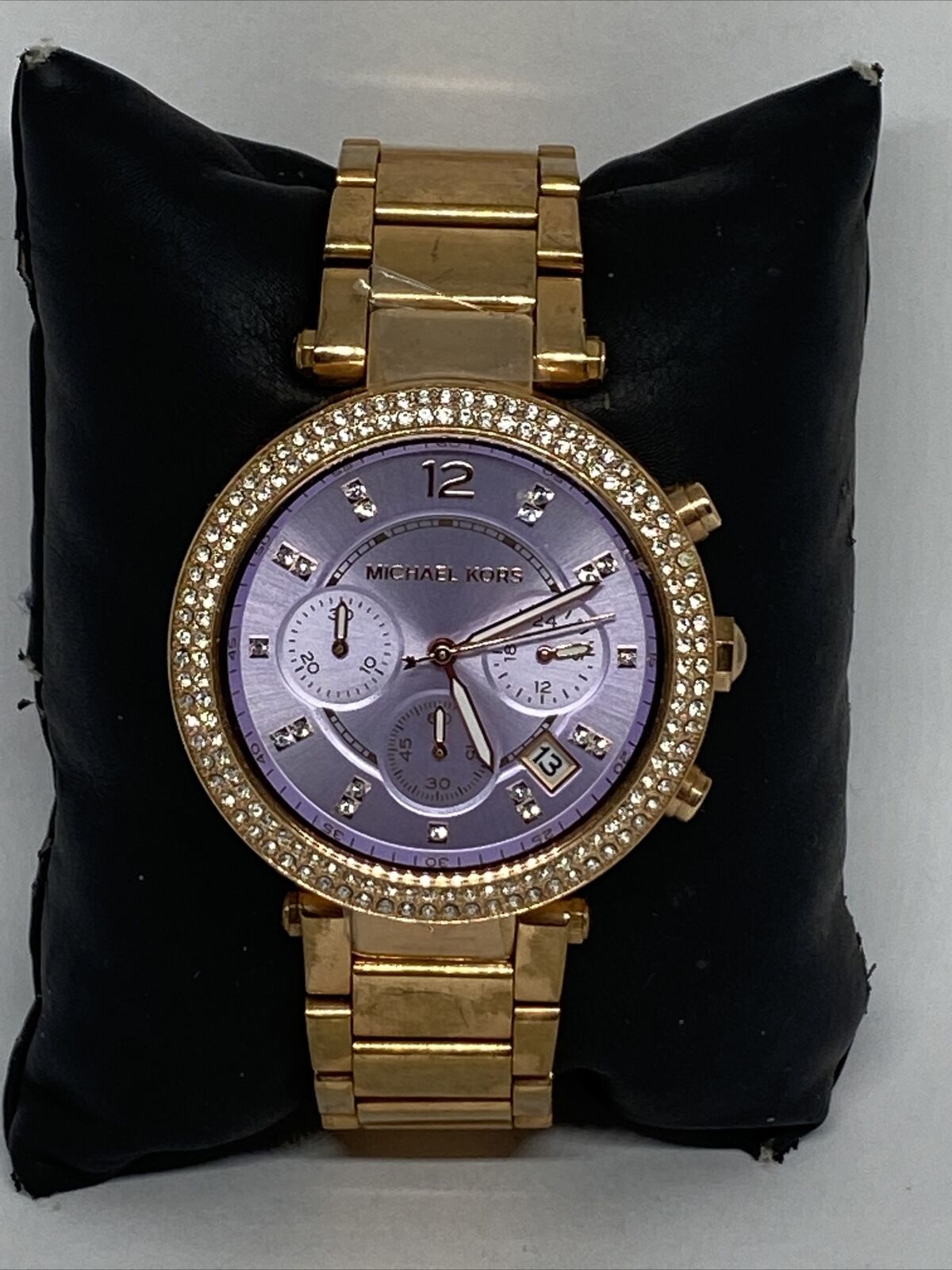  Shop Authentic Michael Kors Parker Purple Dial Rose Gold Steel Strap Watch for Women - MK6169 - Luxxuri