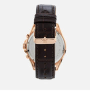  Shop Authentic Tommy Hilfiger Luke Quartz White Dial Brown Leather Strap Watch for Men - 1791118 - Luxxuri