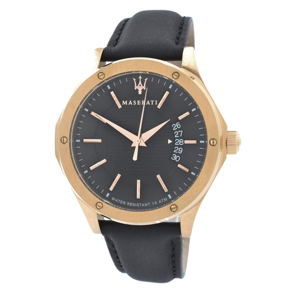  Shop Authentic Maserati Circuito Black Dial Black Leather Strap Watch For Men - R8851127001 - Luxxuri