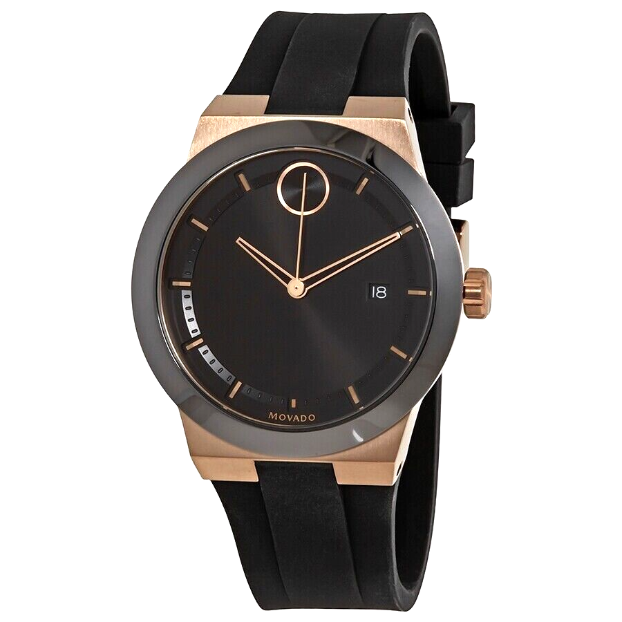  Shop Authentic Movado Bold Fusion Black Dial Black Silicone Strap Watch for Men - 3600622 - Luxxuri
