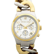  Shop Authentic Michael Kors Runway White Dial Two Tone Steel Strap Watch for Women - MK3199 - Luxxuri