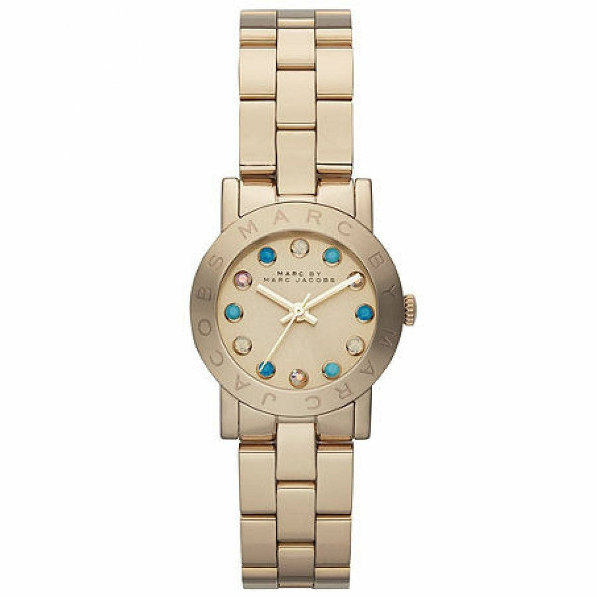  Shop Authentic Marc Jacobs Amy Dexter Gold Dial Gold Steel Strap Watch for Women - MBM3218 - Luxxuri