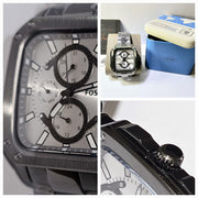  Shop Authentic Fossil Inscription Multifunction Silver Dial Grey Steel Strap Watch for Men - BQ2657 - Luxxuri