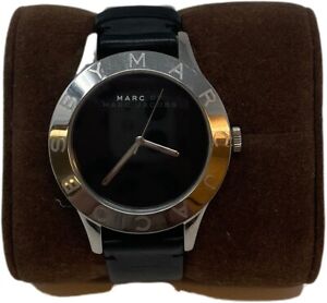  Shop Authentic Marc Jacobs Blade Black Dial Black Leather Strap Watch for Women - MBM1211 - Luxxuri