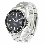  Shop Authentic Tag Heuer Aquaracer Automatic Caliber 5 Black Dial Silver Steel Strap Watch for Men - WAN2110.BA0822 - Luxxuri