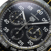  Shop Authentic Tag Heuer Carrera x Porsche Automatic Chronograph Black Dial Black Nylon Strap Watch for Men - CBN2A1H.FC6512 - Luxxuri