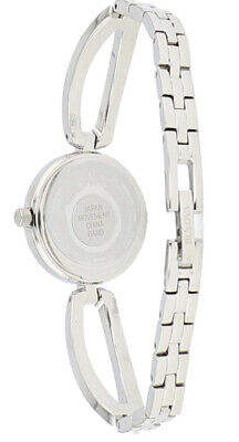  Shop Authentic Bulova Crystal Black Mother of Pearl Dial Silver Steel Strap Watch for Women - 96L224 - Luxxuri