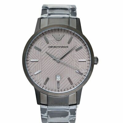  Shop Authentic Emporio Armani Renato Quartz Grey Dial Grey Steel Strap Watch For Men - AR11120 - Luxxuri