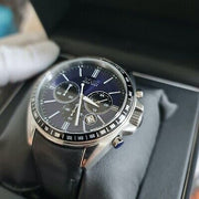  Shop Authentic Hugo Boss Driver Sport Chronograph Blue Dial Black Leather Strap Watch for Men - 1513077 - Luxxuri
