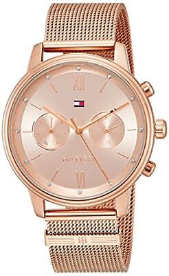  Shop Authentic Tommy Hilfiger Blake Quartz Gold Dial Gold Mesh Bracelet Watch for Women - 1782303 - Luxxuri