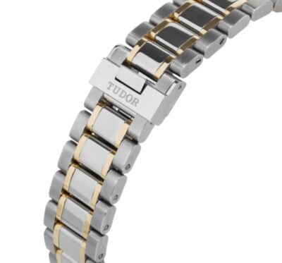  Shop Authentic Tudor Style Automatic Silver Dial Two Tone Steel Strap Watch for Men - M12713-0003 - Luxxuri