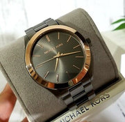  Shop Authentic Michael Kors Runway Quartz Grey Dial Grey Steel Strap Watch For Women - MK8576 - Luxxuri