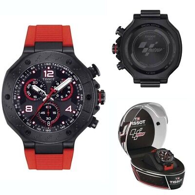  Shop Authentic Tissot T Race Chronograph Black Dial Red Rubber Strap Watch For Men - T141.417.37.057.01 - Luxxuri