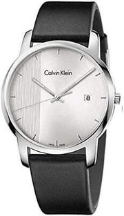  Shop Authentic Calvin Klein City Silver Dial Black Steel Strap Watch for Men - K2G2G1CX - Luxxuri