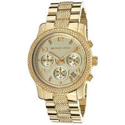  Shop Authentic Michael Kors Runway Gold Dial Gold Steel Strap Watch for Women - MK5826 - Luxxuri