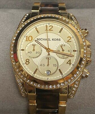  Shop Authentic Michael Kors Blair Gold Dial Two Tone Steel Strap Watch for Women - MK6094 - Luxxuri