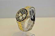  Shop Authentic Guess Odyssey Black Dial Two Tone Steel Strap Watch For Men - W1107G6 - Luxxuri