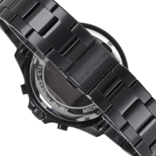  Shop Authentic Michael Kors Grayson Chronograph Black Dial Black Steel Strap Watch For Men - MK9109 - Luxxuri