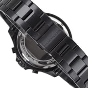  Shop Authentic Michael Kors Grayson Chronograph Black Dial Black Steel Strap Watch For Men - MK9109 - Luxxuri