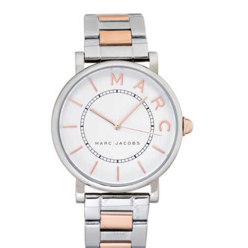  Shop Authentic Marc Jacobs Roxy Silver Dial Two Tone Steel Strap Watch for Women - MJ3551 - Luxxuri