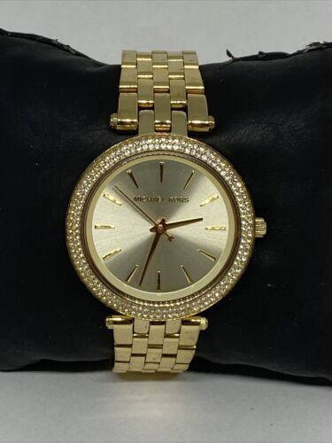  Shop Authentic Michael Kors Darci Gold Dial Gold Steel Strap Watch for Women - MK3430 - Luxxuri