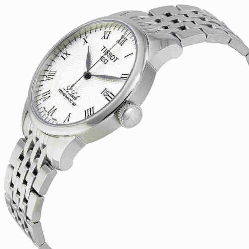  Shop Authentic Tissot Le Locle Powermatic 80 Silver Dal Silver Steel Strap Watch For Men - T006.407.11.033.00 - Luxxuri