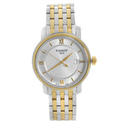  Shop Authentic Tissot T Classic Bridgeport Silver Dial Two Tone Mesh Bracelet Watch For Men - T097.410.22.038.00 - Luxxuri