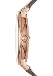  Shop Authentic Marc Jacobs Roxy White Dial Cement Brown Leather Strap Watch for Women - MJ1533 - Luxxuri