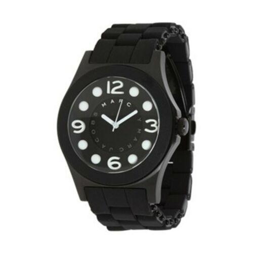 Shop Authentic Marc Jacobs Pelly Black Dial Black Silicone Strap Watch for Women - MBM2528 - Luxxuri