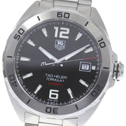  Shop Authentic Tag Heuer Formula 1 Automatic Black Dial Silver Steel Strap Watch for Men - WAZ2113.BA0875 - Luxxuri