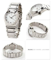  Shop Authentic Marc Jacobs White Dial Silver Steel Strap Watch for Women - MBM3052 - Luxxuri