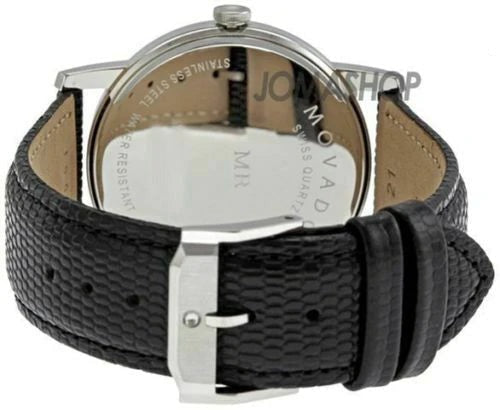  Shop Authentic Movado Museum Blue Dial Black Leather Strap Watch For  Men - 2100009 - Luxxuri