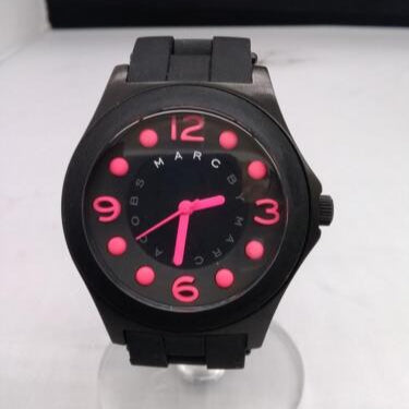  Shop Authentic Marc Jacobs Pelly Black Dial Black Silicone Strap Watch for Women - MBM2530 - Luxxuri
